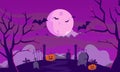 Hand drawn halloween background Royalty Free Stock Photo