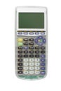 Graphing Calculator Isolated Royalty Free Stock Photo