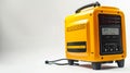 Graphite background showing portable gasoline generators Royalty Free Stock Photo