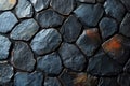 Graphite-colored stone texture , dark abstract background Royalty Free Stock Photo
