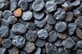 Graphite-colored stone texture , dark abstract background Royalty Free Stock Photo