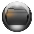 Graphite folder button