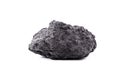 Graphite ore, also called black lead or plumbago, has multiple and important industrial applications Royalty Free Stock Photo