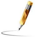 Graphite pencil Royalty Free Stock Photo