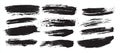 Graphite pencil scratch scribbles isolated on a white background Royalty Free Stock Photo