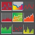 Graphs and charts for presentations