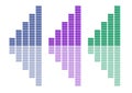 Graphs Collection Blue Purple Green