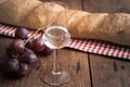 Grappa with Grape and Bread