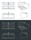 Grapple bucket blueprints