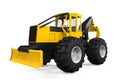 Grapple Skidder Isolated