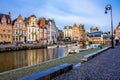 Graslei street view, Ghent