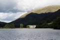 Grasmere Lake, hotel and Dunmail Raise