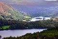 Grasmere and Rydal Water Royalty Free Stock Photo