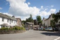 Grasmere village Cumbria uk popular tourist destination English Lake District National Park Royalty Free Stock Photo