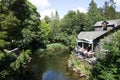 Grasmere village Cumbria uk popular tourist destination English Lake District National Park Royalty Free Stock Photo