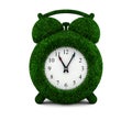 Grass alarm clock