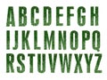 Grass Alphabet