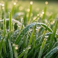 Of the grass blades are visible highlighting the textures and Royalty Free Stock Photo