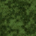 Grass and dark green halftones camouflage seamless vector background texture Royalty Free Stock Photo