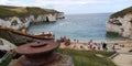 Grass each Scene at North Landing, Flamborough Head