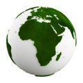 Grass earth - affrica Royalty Free Stock Photo