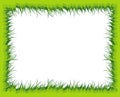 Grass frame with blank space for your text