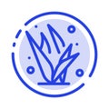 Grass, Grasses, Green, Spring Blue Dotted Line Line Icon Royalty Free Stock Photo