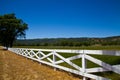 The Grass Is Always Greener On The Other Side of the Fence Royalty Free Stock Photo