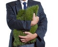 Grass Hug Royalty Free Stock Photo