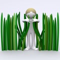 Grass Hugger Royalty Free Stock Photo