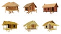 Grass hut design Royalty Free Stock Photo