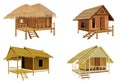 Grass hut design Royalty Free Stock Photo