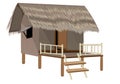 Grass hut design Royalty Free Stock Photo