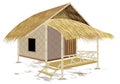 Grass hut design Royalty Free Stock Photo