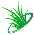 Grass logo design