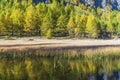 Alpe devero autumnal mountain landscape Royalty Free Stock Photo