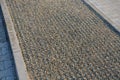 Grass paving enables the strengthening of surfaces and at the same time their grassing. Joints can also be filled with gravel, for