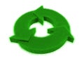 Grass recycle logo