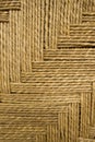 Grass rope weave background detailed Royalty Free Stock Photo