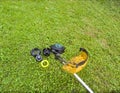 grass trimmer head replacement Royalty Free Stock Photo