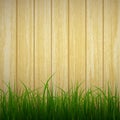 Grass and wood