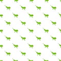 Grasshopper pattern, cartoon style