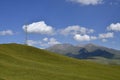 Grassland and blue sky