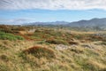Grassland in bufones de Pria (blowholes) Royalty Free Stock Photo
