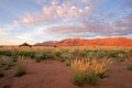 Grassland landscape, Brandberg mountain, Namibia Royalty Free Stock Photo