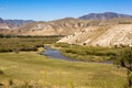 Grassland and wetland Royalty Free Stock Photo