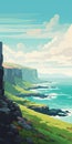 Eerily Realistic Cliff Masterpiece In Atey Ghailan Style