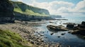 Grassy Islands On A Rocky Shore: A Stunning Unreal Engine Render