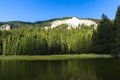 The Grassy Smolyan lake at Rhodope Mountains, Bulgaria