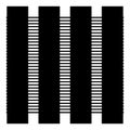 Grate grid pattern. Fiber, wicker interlock mesh design background. Abstract lattice, grill, trellis element. Intersect, cross